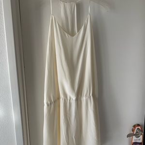 Summer fancy mini!!! Adorable sheer with lining and strappy detail!